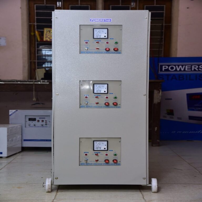 25 KVA Air Cooled Servo Stabilizer